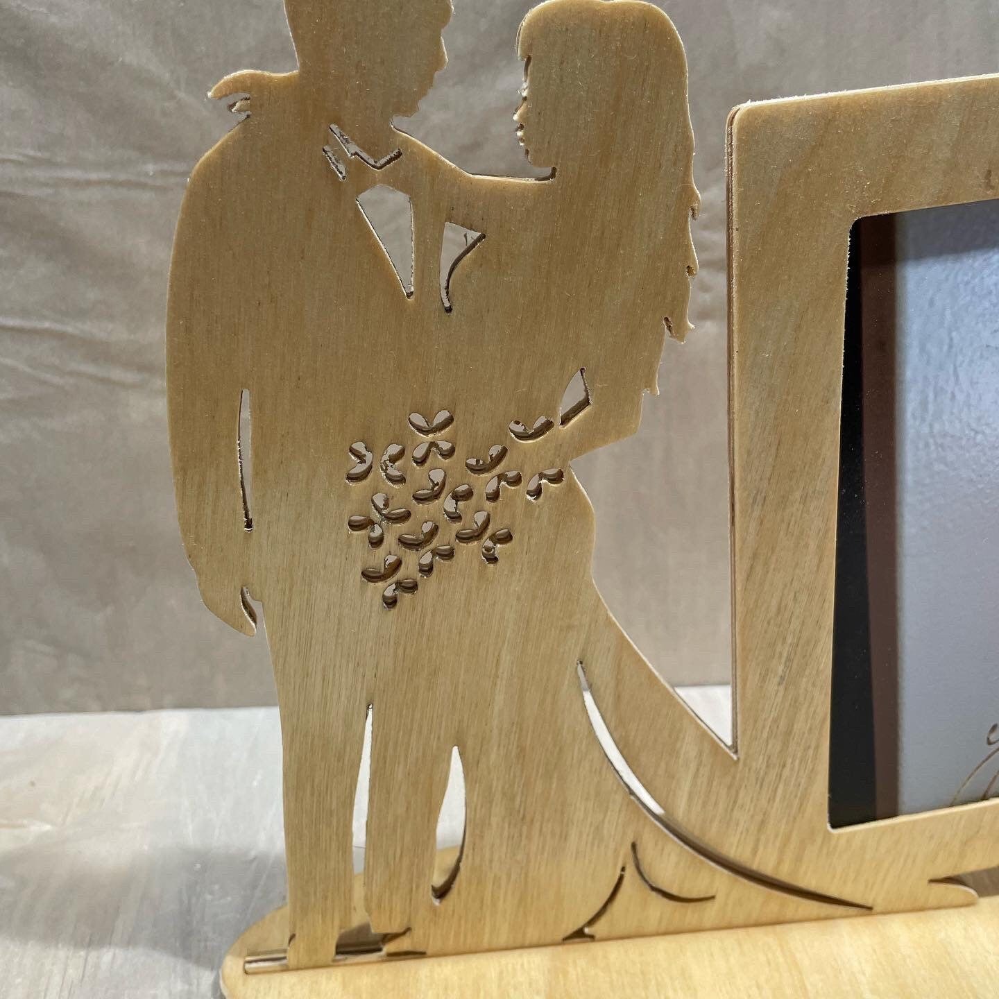 Wedding picture frame bride and groom frame