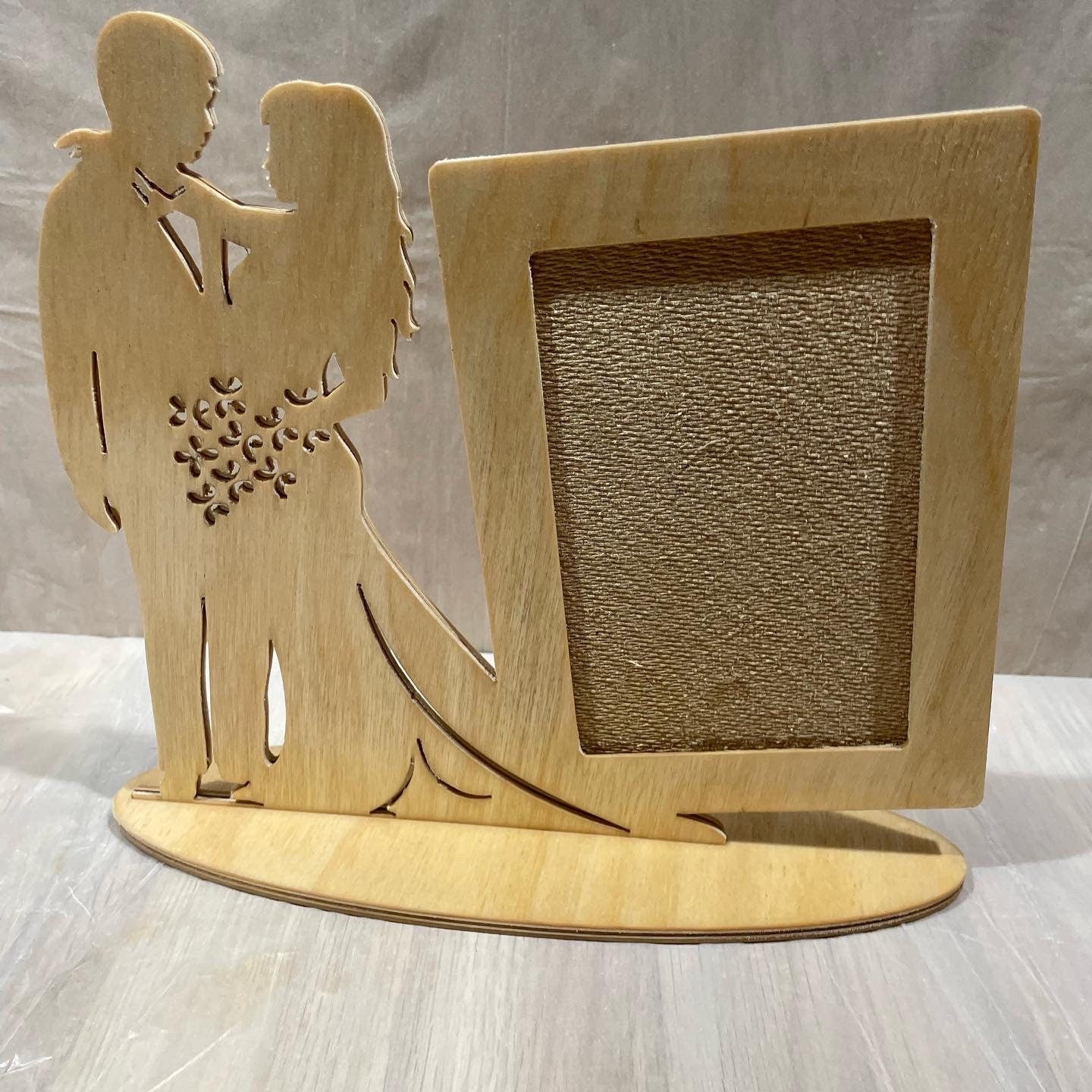 Wedding picture frame bride and groom frame