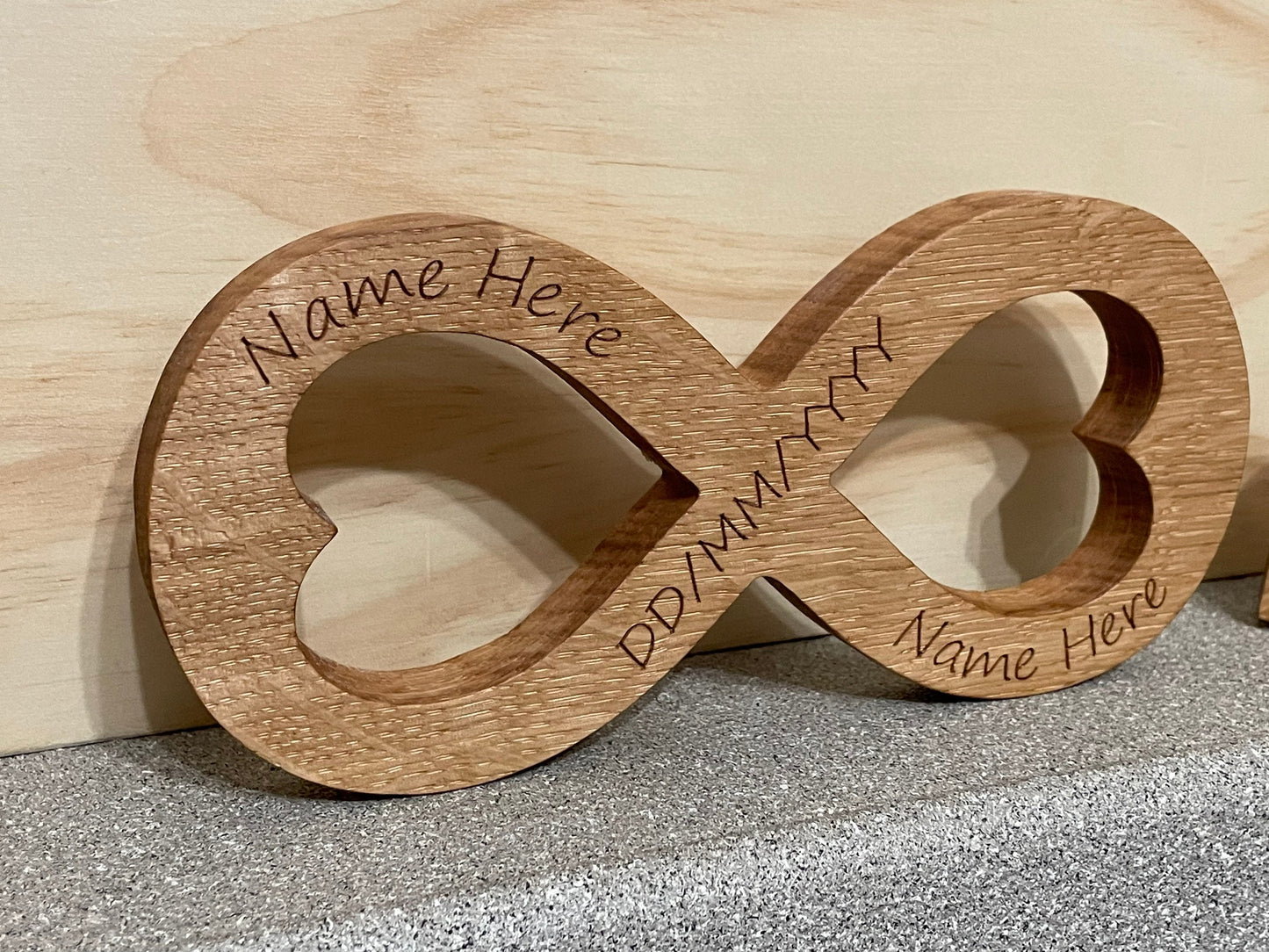 Infinity Love plaque