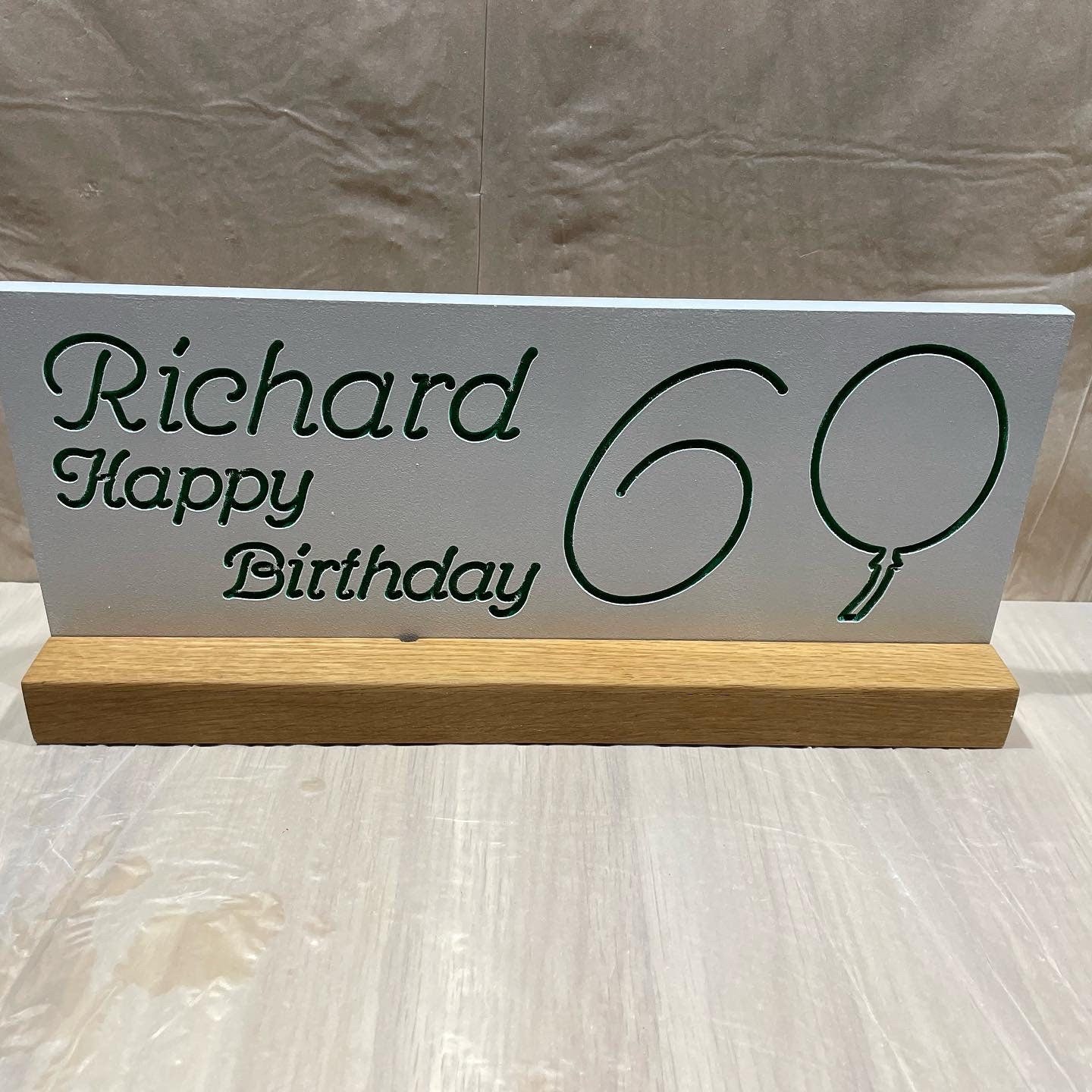 Birthday Sign the big 0 days