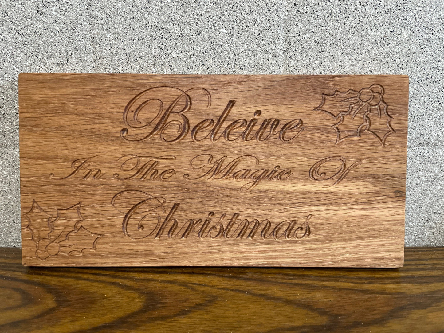 Christmas plaque