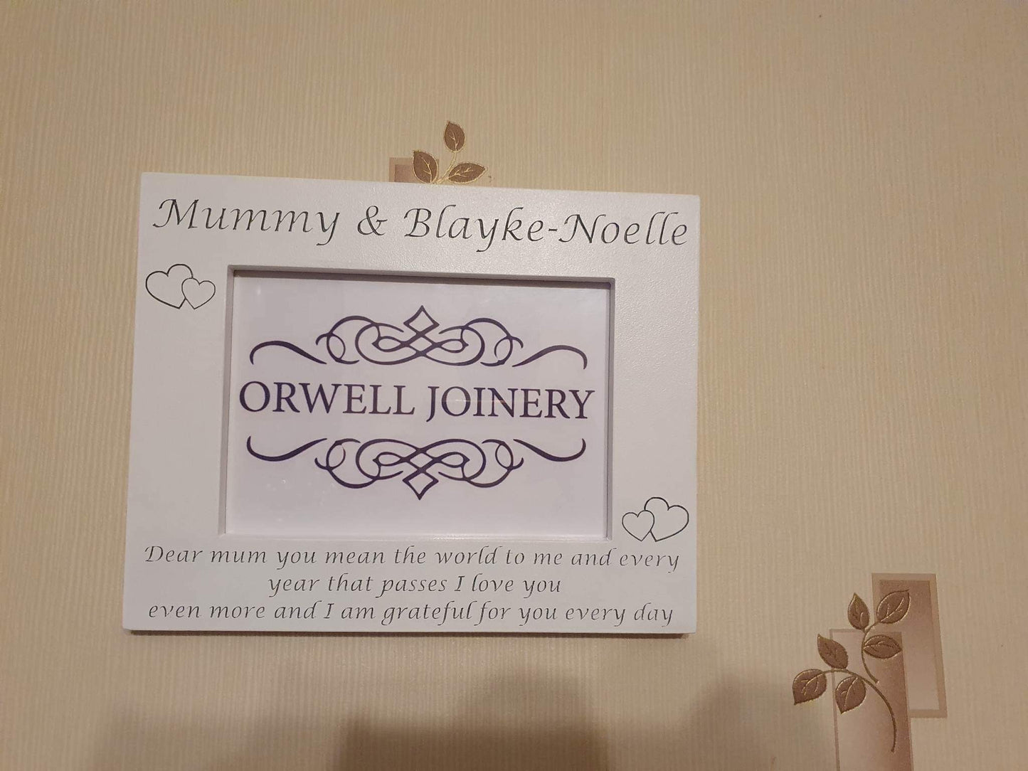 Personalised Photo frame , Picture frame