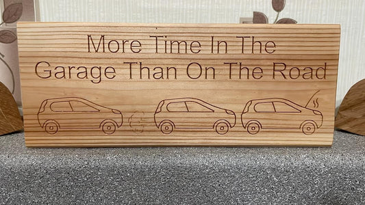 More time in Garage then on the Road