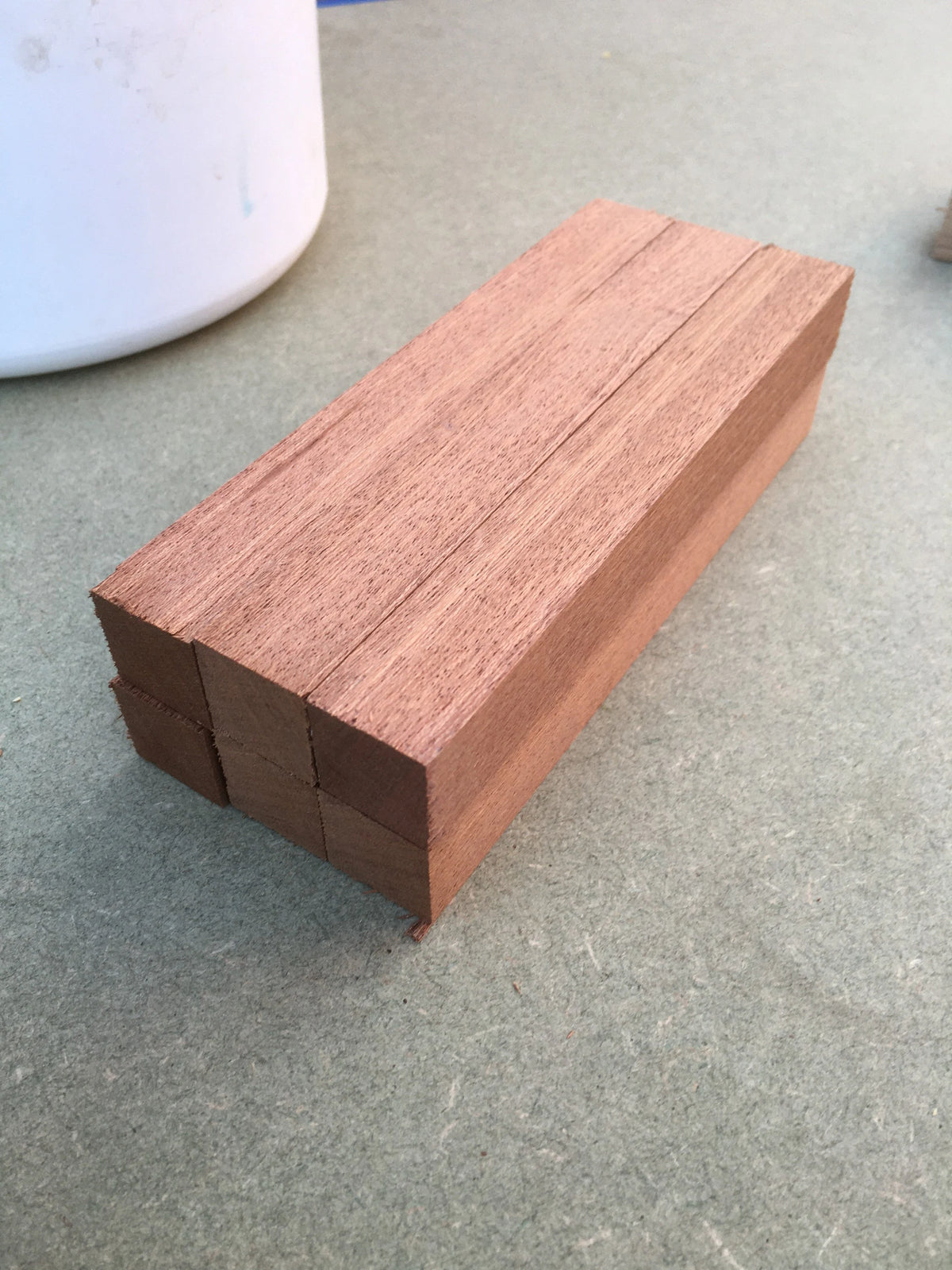 Set of 6 Sapele Pen blanks