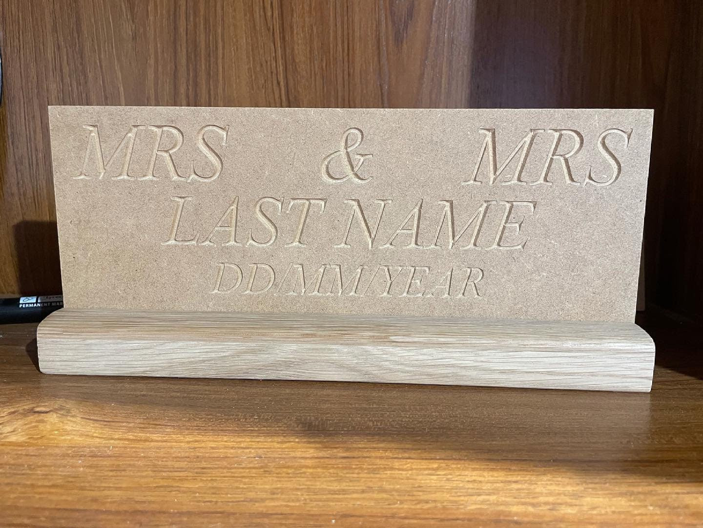 Wedding table sign. Mx, Mr Mrs, Mr Mr, Mrs Mrs