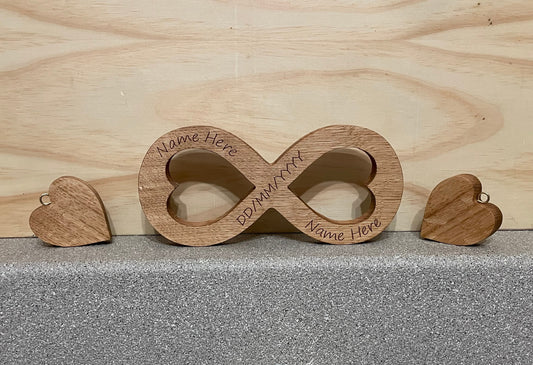 Infinity Love plaque