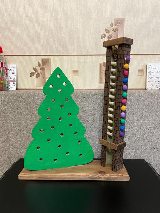 Christmas Tree count down chimney advent calendar