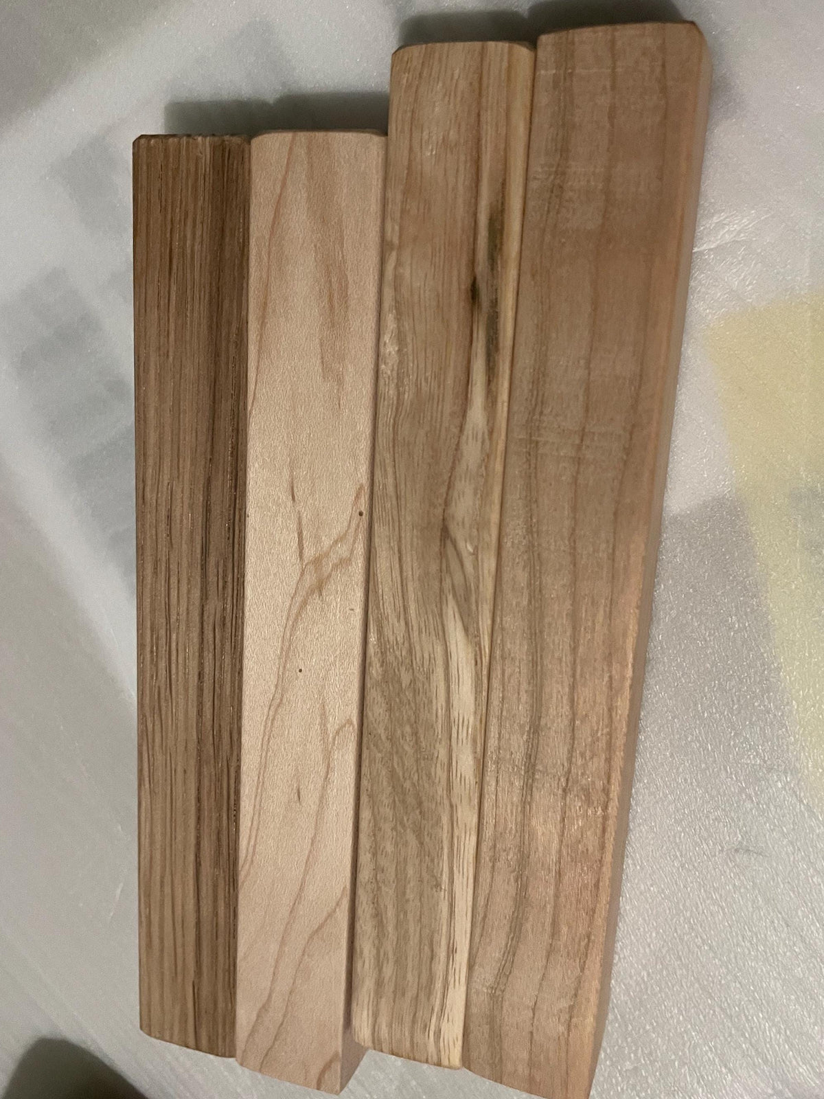 Oak, Maple, Ash and cherry pen blanks